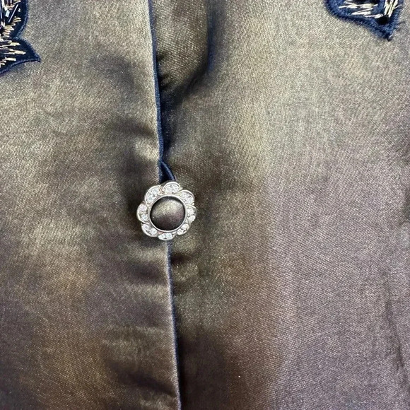 NWT Donna Vinci Couture embellished gold with black overlay Suit size 18 - Picture 8 of 16